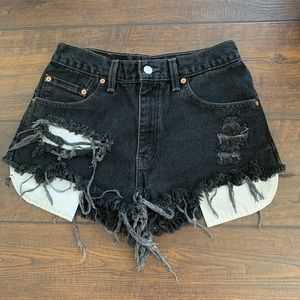 Black Levi Shorts